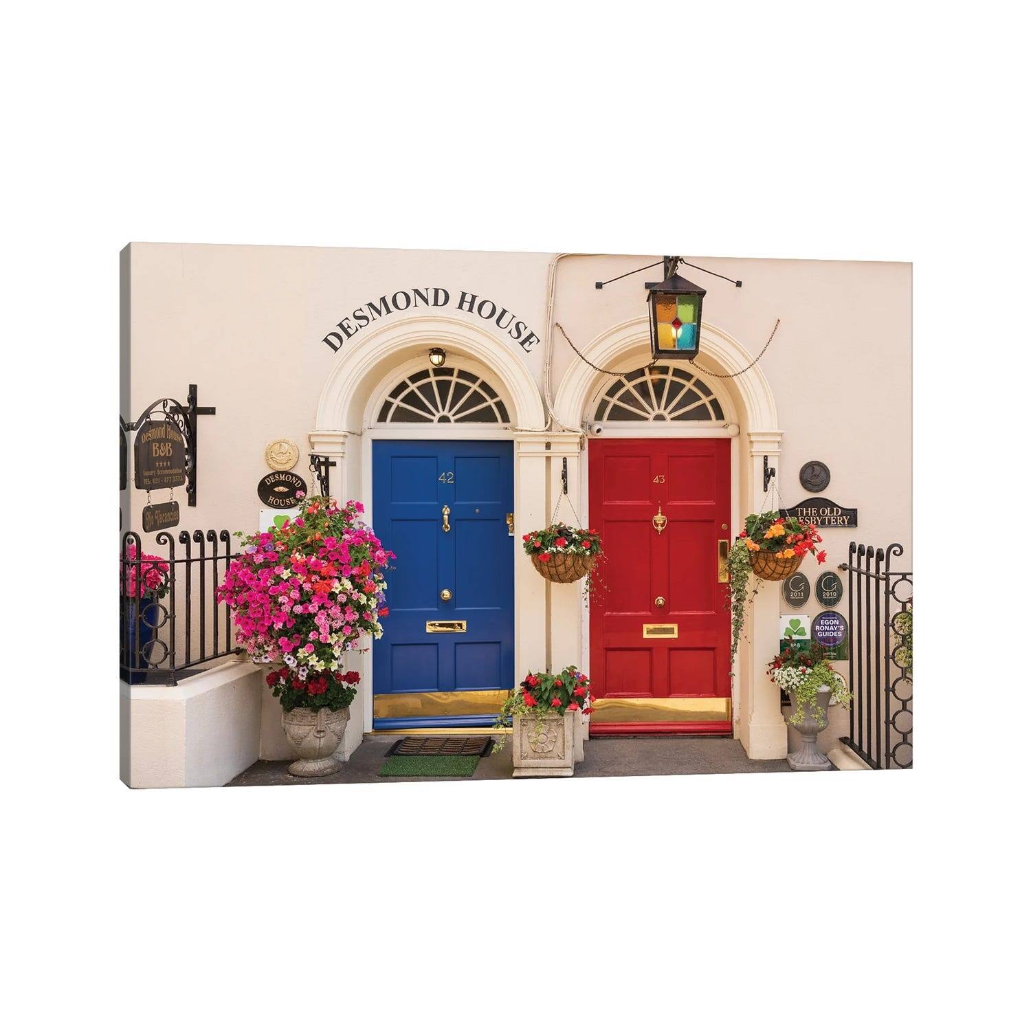 iCanvas "The Desmond House, Kinsale, Ireland" by Jim Nilsen Canvas